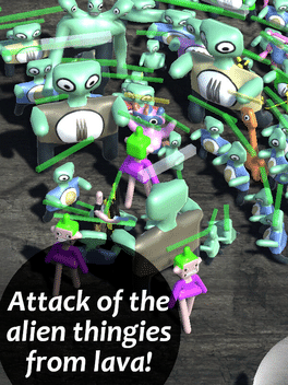 Affiche du film Attack of the alien thingies from lava! poster