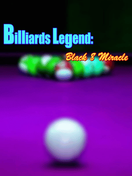 Affiche du film Billiards Legend: Black 8 Miracle poster