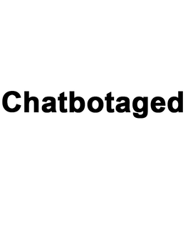 Affiche du film Chatbotaged poster