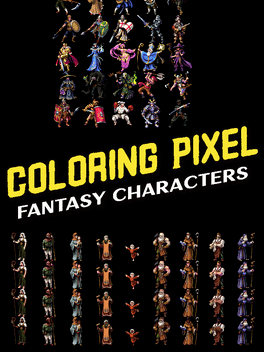 Affiche du film Coloring Pixel: Fantasy Characters poster