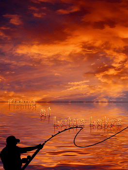 Affiche du film Fishing at Lotus Lakes poster