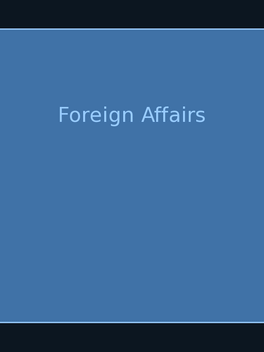 Quelle configuration minimale / recommandée pour jouer à Foreign Affairs ?