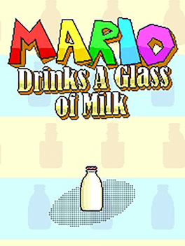 Affiche du film Mario Drinks A Glass of Milk poster