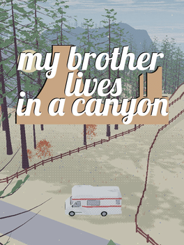 Affiche du film My brother lives in a canyon poster