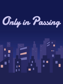 Affiche du film Only in Passing poster