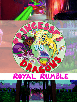 Affiche du film Princesses vs Dragons: Royal Rumble poster