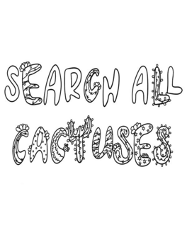 Affiche du film Search All: Cactuses poster