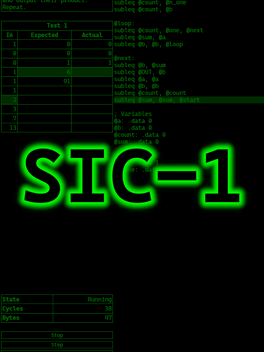 Quelle configuration minimale / recommandée pour jouer à SIC-1 ?