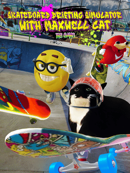 Affiche du film Skateboard Drifting Simulator with Maxwell Cat: The Game poster