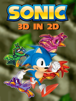 Affiche du film Sonic 3D in 2D poster