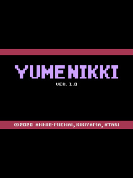 Affiche du film Yume Nikki: Atari 2600 poster